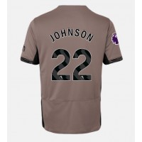 Pánský Fotbalový dres Tottenham Hotspur Brennan Johnson #22 2023-24 Třetí Krátký Rukáv